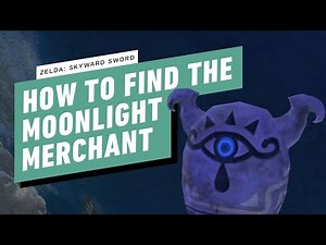 Skyward Sword HD Walkthrough - How to Find the Moonlight Merchant (Secret Rare Treasure Shop)