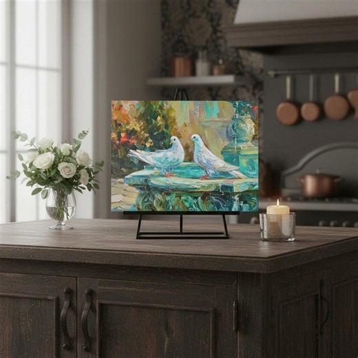 White Dove Art Glass Cutting Board – Romantic Garden Doves, Peace & Love Symbolism, Cottagecore Kitchen Decor, Bird Lovers Gift - Etsy