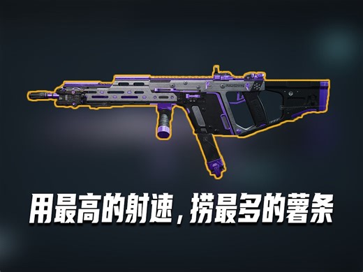 【改装推荐】维克托高手必备武器之一，极致的射速 秒躺的敌人——Vector改装