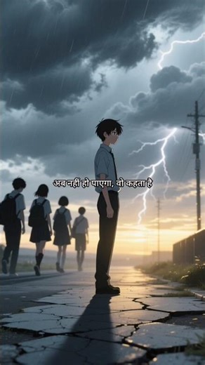 Topper वो नहीं जो कभी न गिरे… वो है जो हर बार उठे 💯 | Anime Motivation