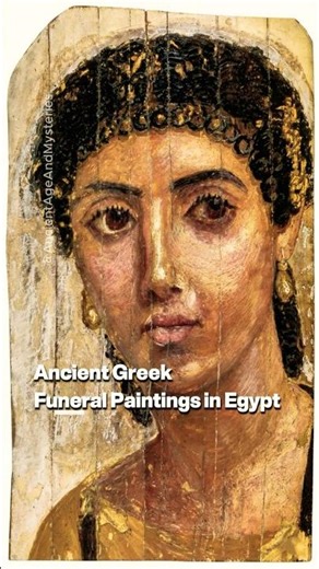 These Forgotten Portraits Just Came Back to Life #ancientegypt #discovery