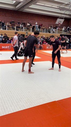 Strong Opponent in Competitive Grappling Match