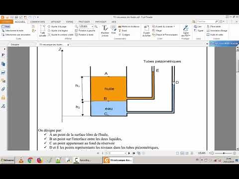 Exercice corrigés de la mécanique des fluide