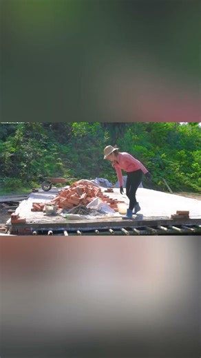 A Woman Creates Her Dream Home: Building a House With 10,000 Bricks by Hand