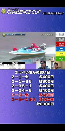 【エグい】競艇のライブ配信で回収率3,000％超えを達成する瞬間!! #shorts