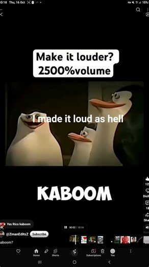 kaboom? yes rico kaboom