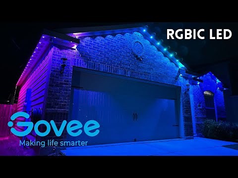 Govee Permanent Outdoor Lights | Install/Demo