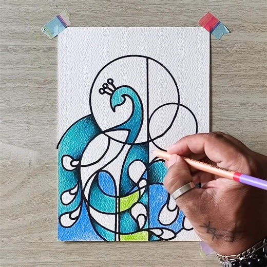 347K views · 4.8K reactions | Relaxing doodle art ✍️✍️✍️ Abstract doodle art  . . . . . . #doodleart #abstractart #easyart #art #facebookviral #artist | Suraj fine arts | Facebook