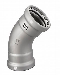 Viega MegaPress XL 26530 2-1/2 inch 45 Elbow