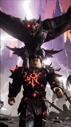 Roblox Dark Fantasy 8K | Haunted Gothic Kingdom Cinematic | Ultra Realistic Demon World