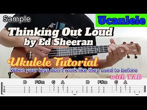 Thinking Out Loud by Ed Sheeran Ukulele Tutorial ‪@UCanLele2023‬
