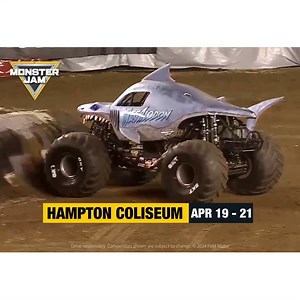 IT'S BACK! Get tickets for you and your family to attend MONSTER JAM! Go online to hamptoncoliseum.org or come in person to the Hampton Coliseum Box Office (T-F, 10am-4pm)! | Hampton Coliseum