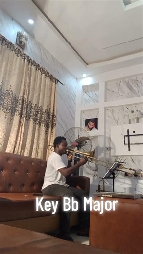 Key of Bb Major on the Trombone.