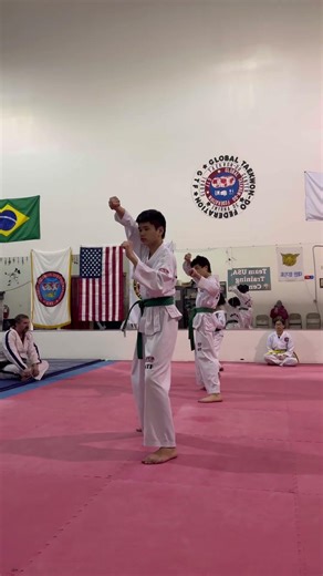 Taekwondo pattern