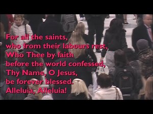 For All the Saints Who From Their Labours Rest (with fanfares - 5vv) [with lyrics for congregations]