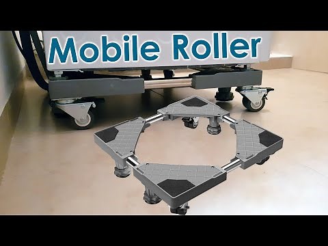 Adjustable Mobile Roller for Washing Machine, Dryer, Refrigerator...