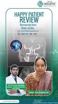 Mechanical thrombectomy for Brain stroke in 81 year old- Dr Surya Teja Reddy & Dr Manoj Vaisreddy
