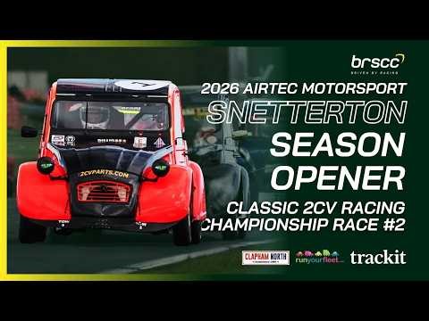 Classic 2CV Racing Championship | Race #2 2026 | Snetterton