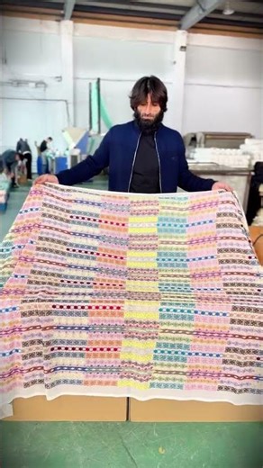 Textile Factory | Multi Head Net Embroidery Machine | Fabric Collection Offer #fabriccollection