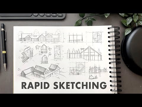 7 reasons why RAPID SKETCHING is important for ARTISTS And ARCHITECTS - Learn to DRAW