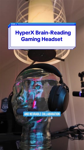 It feels like cheating??? The HyperX Neurable gaming headset concept is able to read your brainwaves and make you better at games. By using EEG sensors, AI and a little bit of mindful exercise, this set of cans is able to read the stresses in your mind, calm you down and overclock your brain’s focus. And after testing it myself, I went from a skeptic to a pro gaming believer. #gamingheadset #gaming #hyperx #tomsguidetoces #ces2026