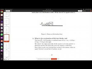 UNZA PHY 1010 Tutorial Sheet 3 Question 4 SOLVED