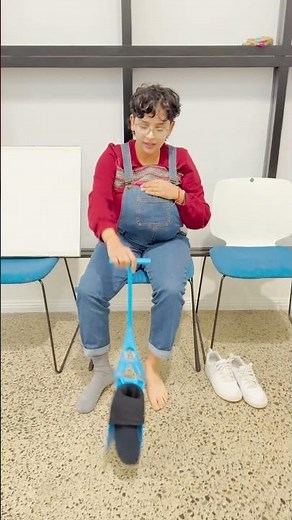 Sock Helper and sock slider explained #pregnant #kids #elderlycare