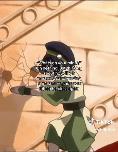 Toph's Sand Bending Skills in Avatar: The Last Airbender