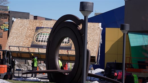 Wheel of Fortune board makes it through the door, puzzle solved