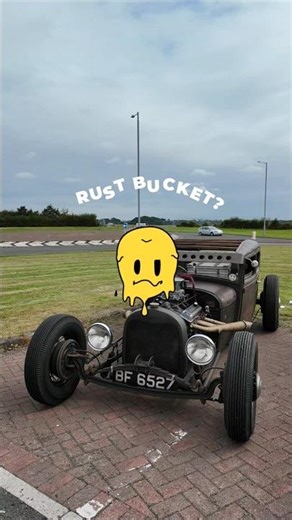 Rust Bucket or Art? #hotrod