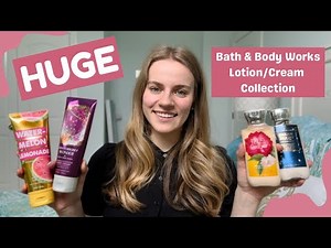 Huge Bath & Body Works Body Lotion/Cream Collection 2024
