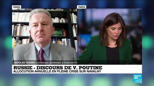 Russie, discours de Vladimir Poutine