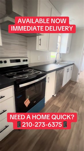 🚨 Move-In Ready Home – Immediate Delivery Anywhere in Texas! 🏡 Looking for a beautiful, affordable home you can move into right away? This 3 bedroom, 2 bathroom singlewide is just under 1,200 sq. ft. and packed with features you’ll love: ✅ Spacious open floor plan ✅ Stunning walk-in shower in the master suite ✅ Central AC included — stay cool all summer! ✅ 5-year warranty on all systems & appliances ✅ 12-year structural warranty for long-term peace of mind Whether you're upgrading, downsizing,