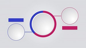 Infographic Template Pie Chart Displaying Financial Stock Footage Video (100% Royalty-free) 1069211257 | Shutterstock