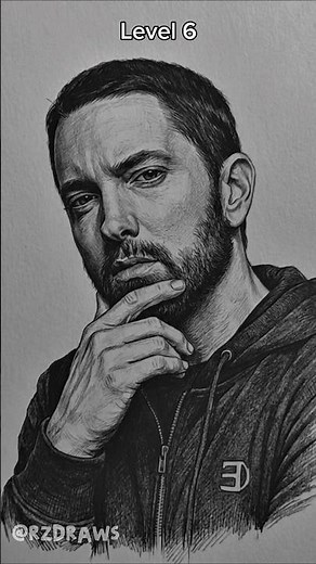 Eminem Drawing Levels #art