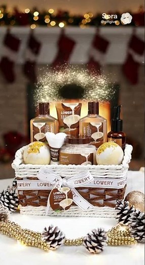 Luxury Vanilla Coconut Spa Gift Basket Review | Best Christmas Gifts for Women 2025