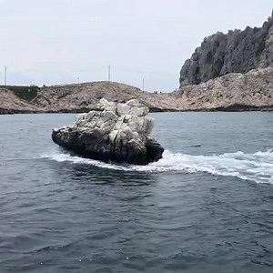 4.3K views · 32 reactions | Aux Goudes, un bateau rocher se nommant «...