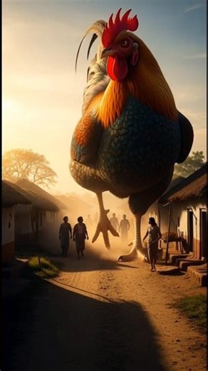 The Giant Chicken & the Brave Farmer 🐔😂 | Funny 3D Animation Shorts