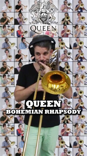 65K views · 967 reactions | Bohemian Rhapsody: oops all trombones (with ZOLTAN KISS) #bohemianrhapsody #trombone #queen #lowbrass | Christopher Bill | Facebook
