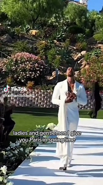 This wedding was Written, produced, designed, catered, decorated, attended, and ordained by Tyler Perry. Video credit: @Stanlo Photography #tylerperrywedding #tylerperryproduction #kjandskyh #kjandskyhwedding #fyp #foryou #trending #wedding