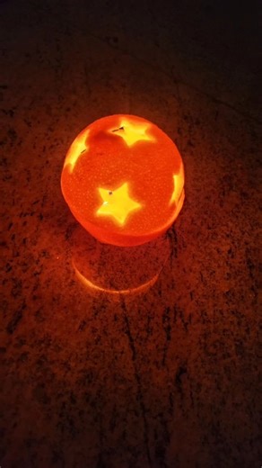 oka chitti family on Instagram: "Diy orange peel candle 🍊 #dıy #creative #diwalidecor #littlehappythings"