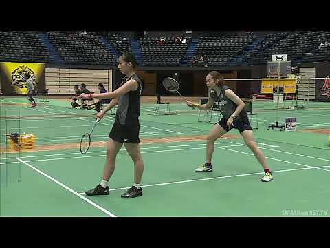 荒木 茜羽／今井 莉子(岐阜) vs 加藤 美幸／柏原 みき(山口) WD 準々決勝 【社会人バド2019】