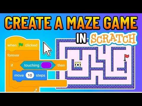 How to Code a Minion Maze Game in Scratch