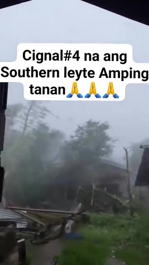 Cignal#4 ang southern leyte #UwanPH #supertyphoon #reelsviralシ | Arianna Faith Arellano