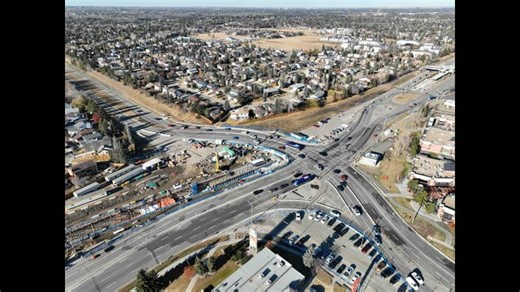 Capital Line South Extension (Phase 1) - Construction progress in 2025 | Ledcor