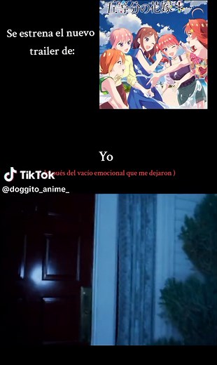 Las Quintillizas: Nuevo Trailer y Edits de Miku Nakano