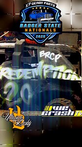 Badger State Nationals put on by Ultimate Derby in Madison, WI. Tyson Shelley pulling out with a little leak. #WeCrash #demolitionderby #ultimatederby #badgerstatenationals #derby #madisonwi #bigshow | WeCrash TV