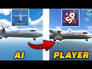 TFS PLANES In SIMPLEPLANES - Fly As TURBO LINES! | Turboprop FS & Simpleplanes