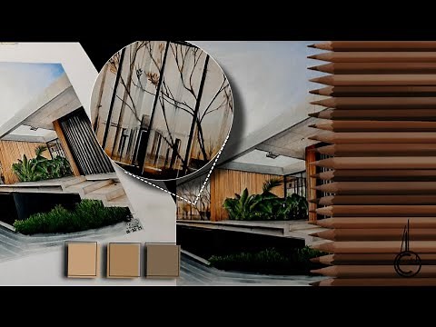 HOW TO RENDER WINDOWS USING COLORED PENCILS•(in realistic drawing)