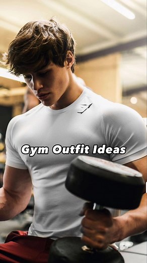 Gym Outfit Ideas for Men 🏋️‍♂️💪 #GymShark #GymRat #GymOutfit #GymFashion #GymStyle #Creatine #Workout #Fitness